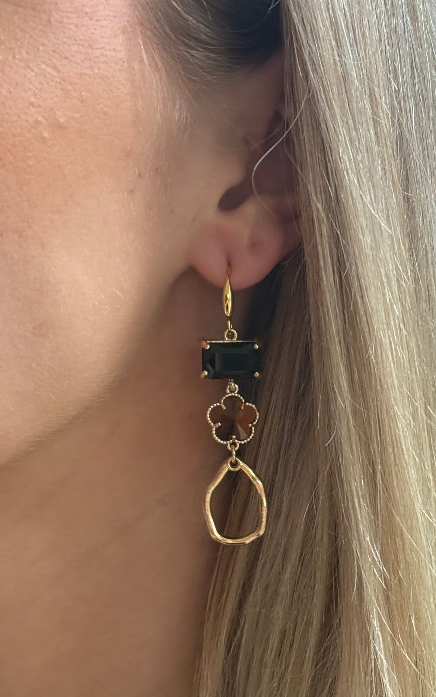 Zwart/bruine combinatie