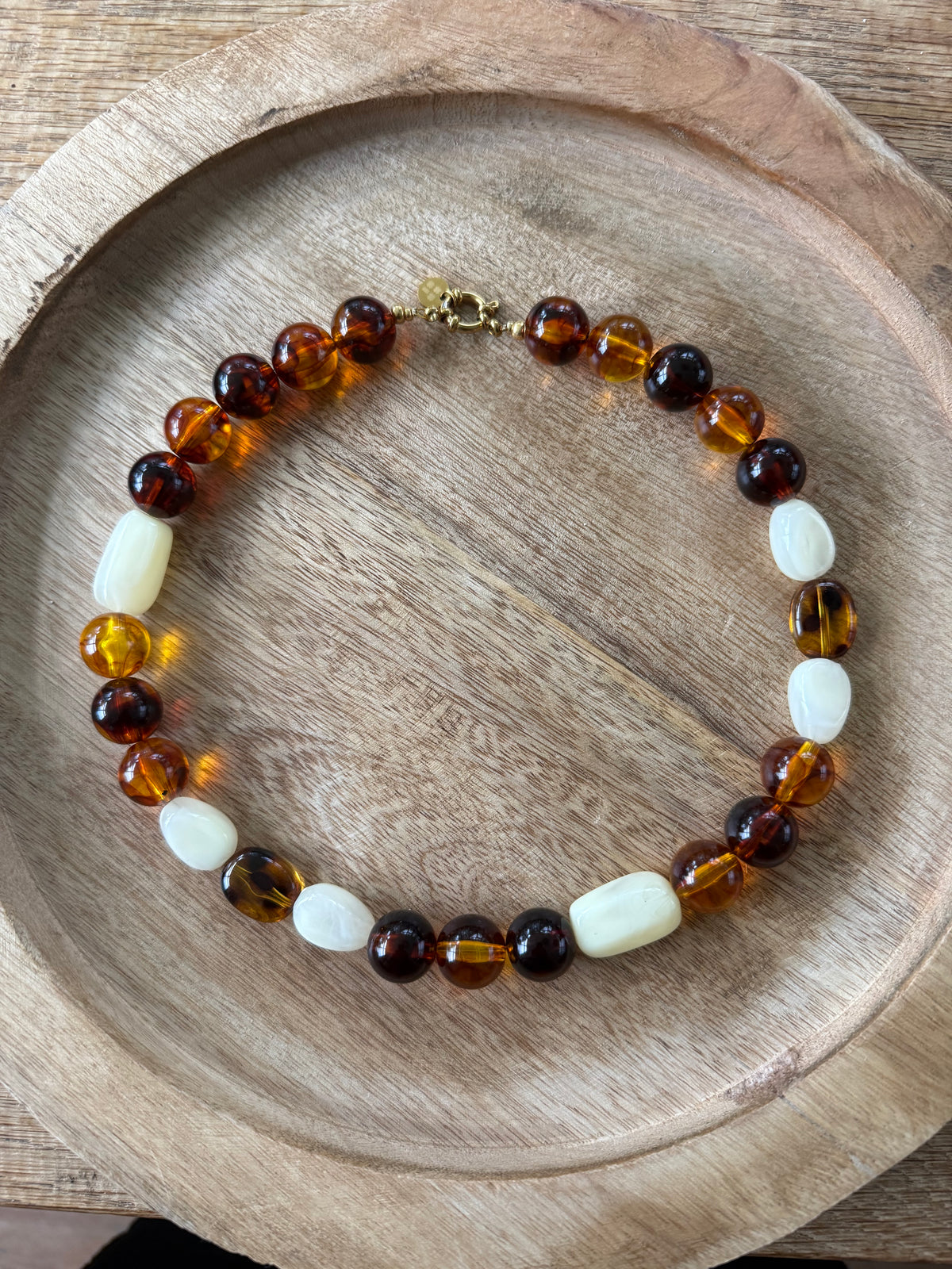 Ketting acrylkralen