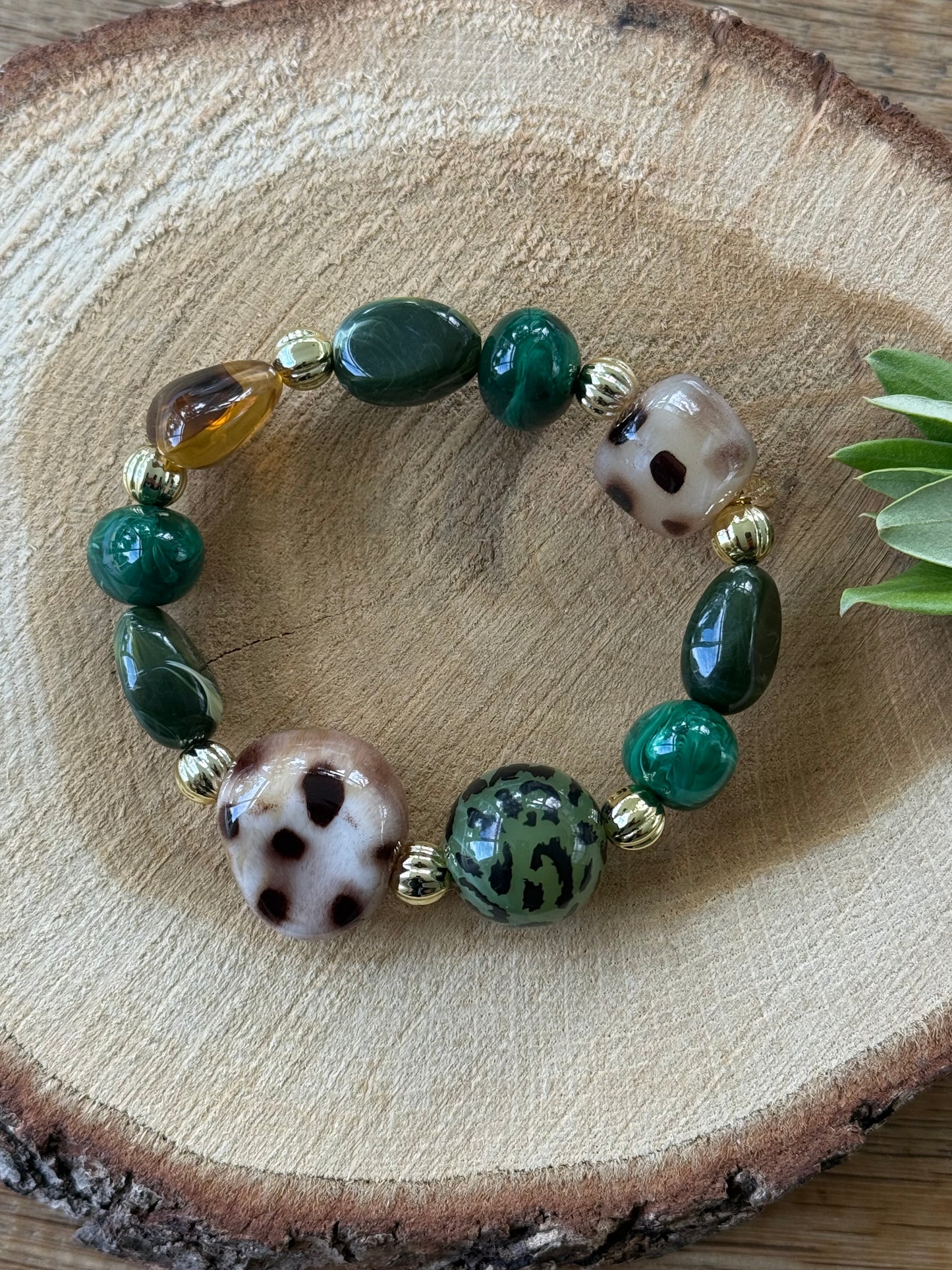 Groene armband
