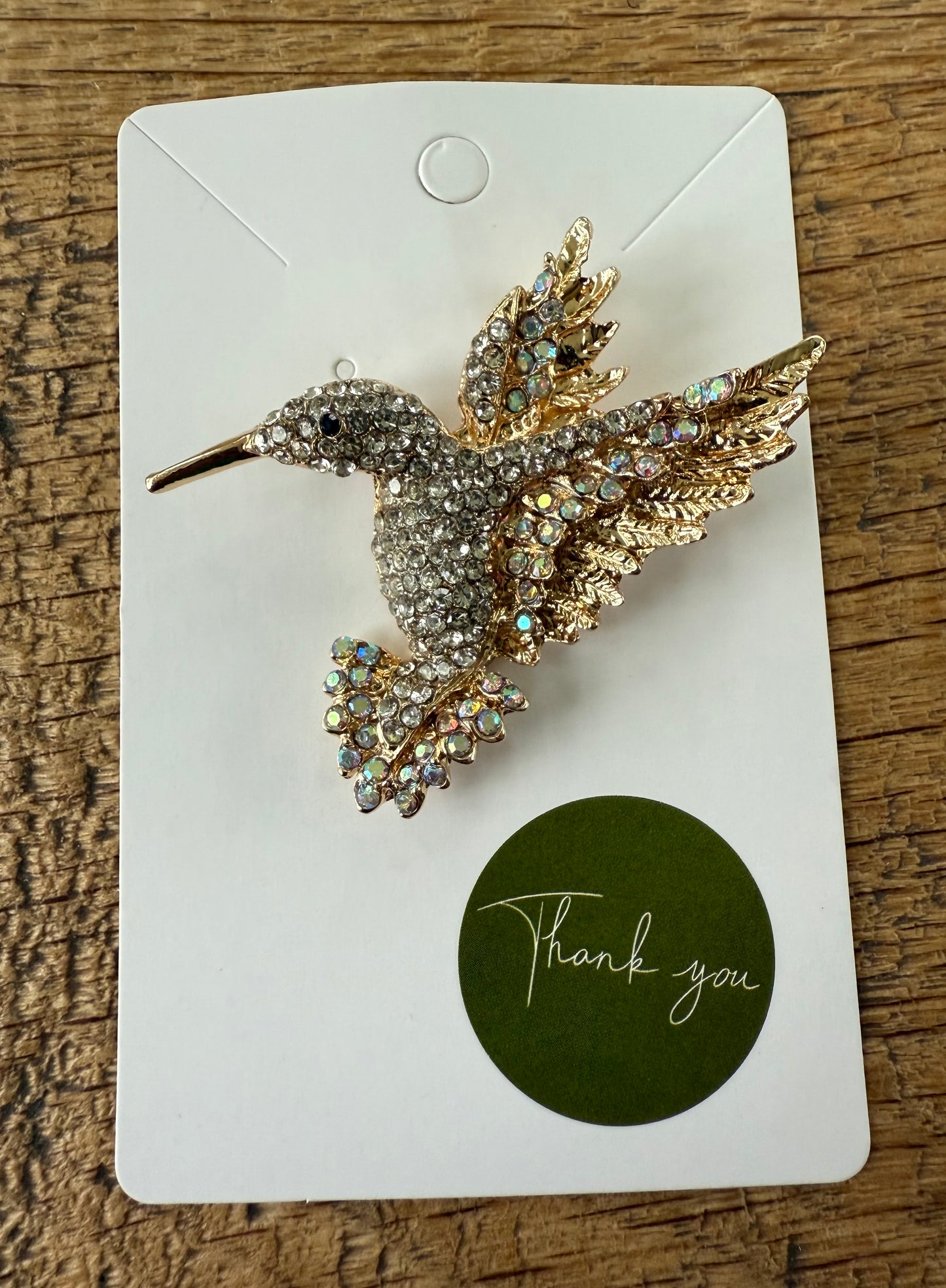 Broche kolibrie