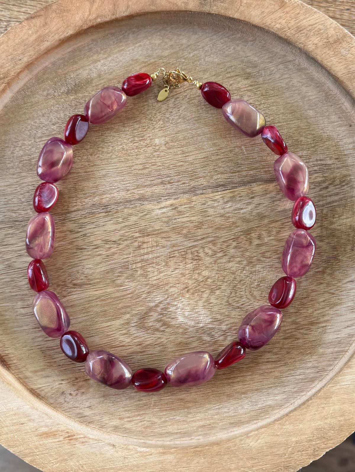Grove rode ketting