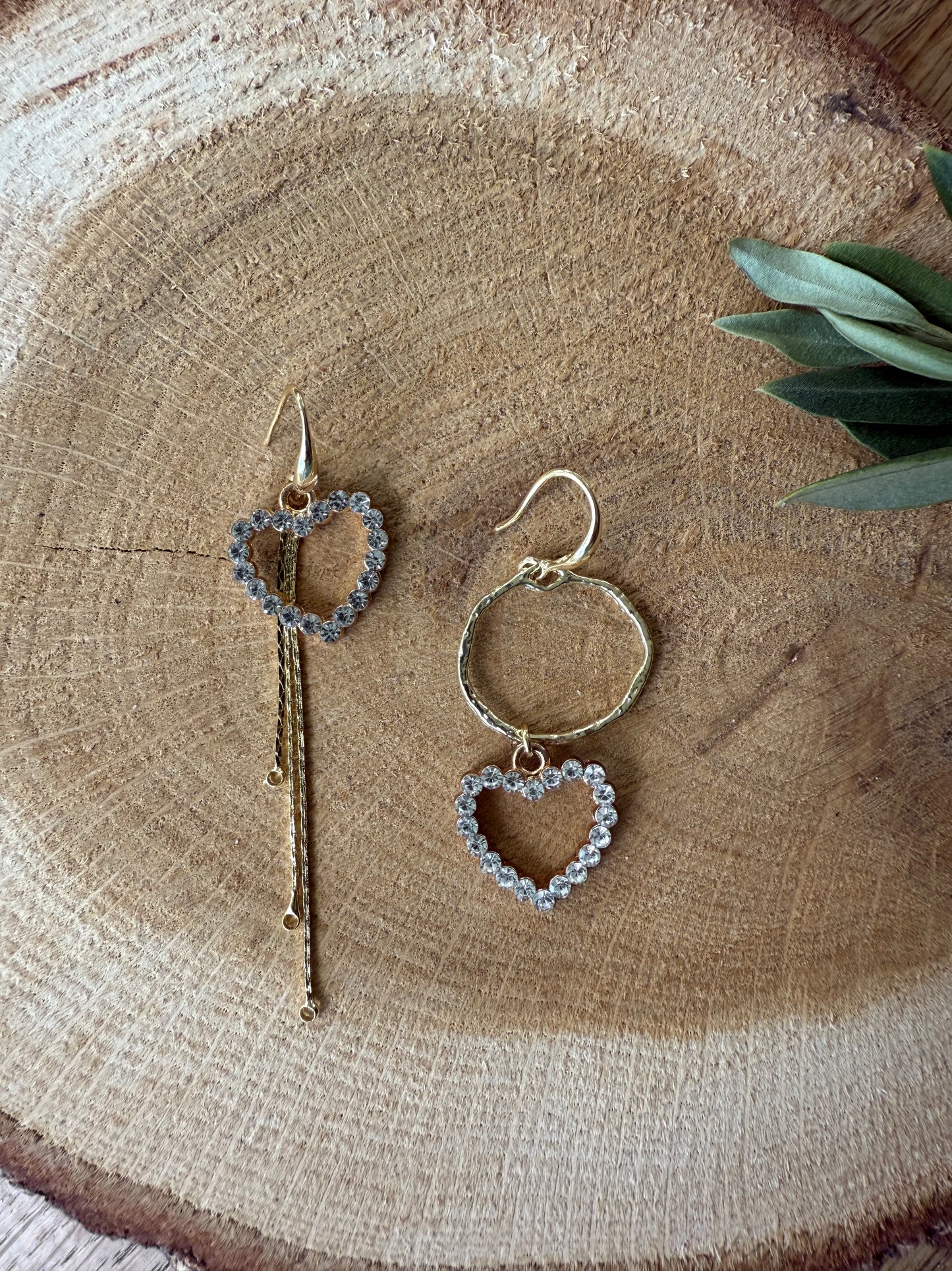 Hartjes, asymmetrisch