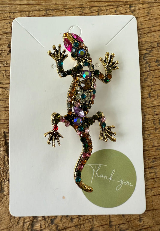Broche salamander