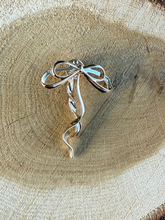 Broche dubbele strik