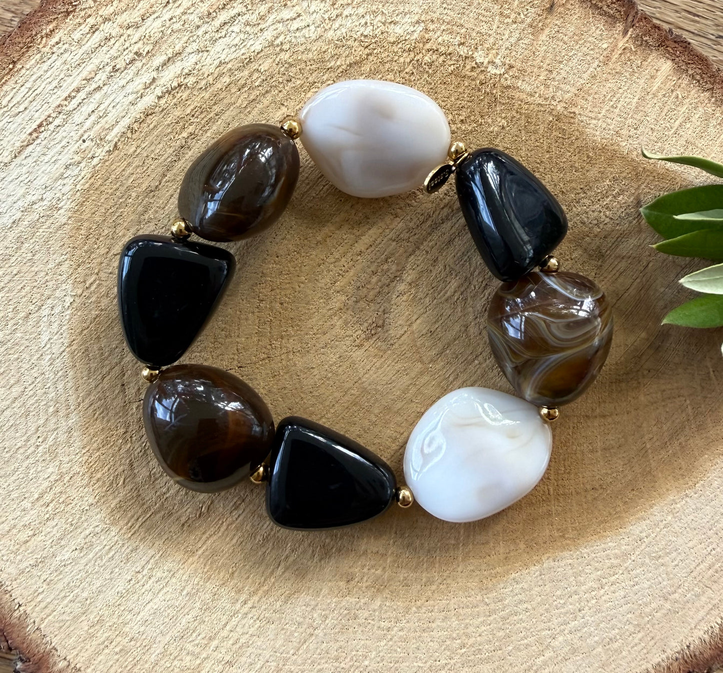 Bruine armband