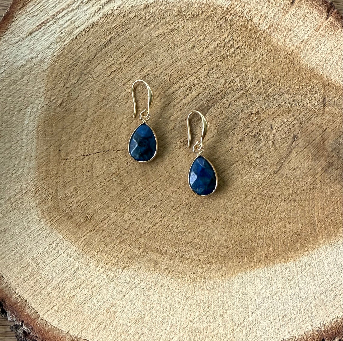 Kleine blauwe natuursteen