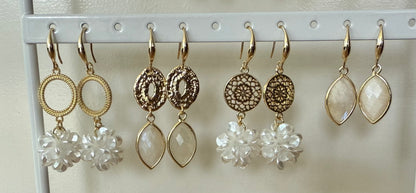 Wit bolletje aan ronde connector