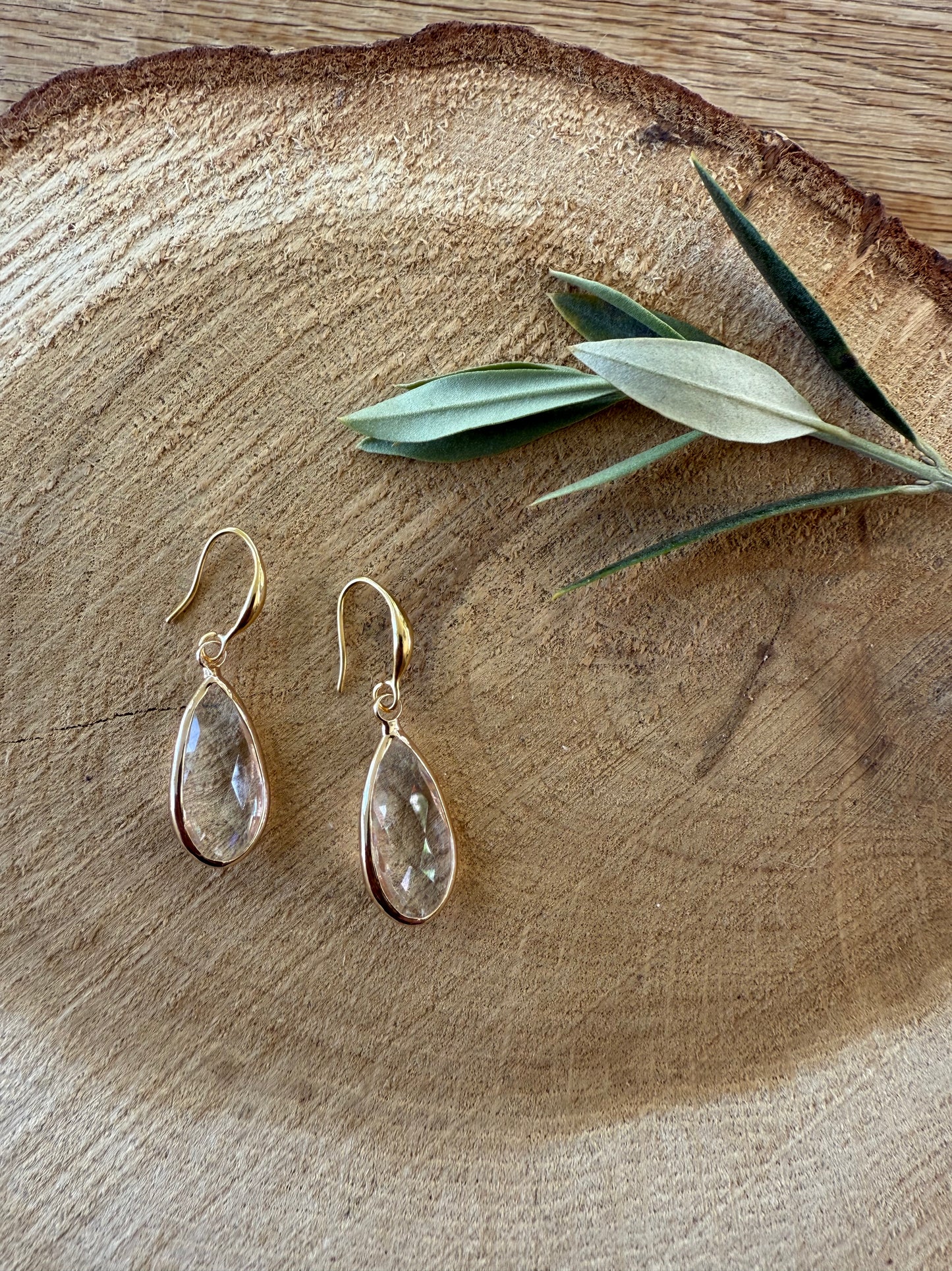 Doorzichtige facet druppel