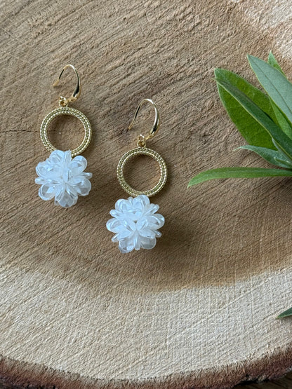 Wit bolletje aan open connector