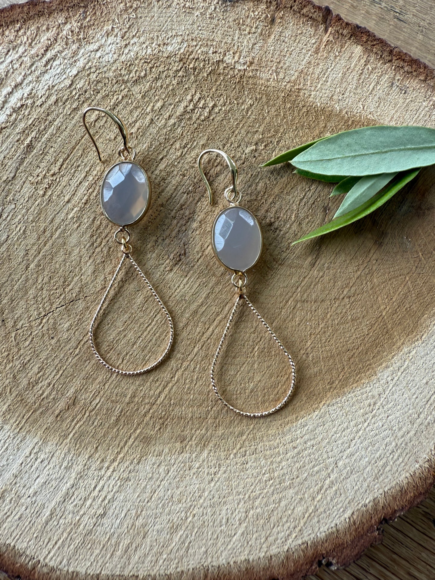 Natuursteen met open druppel