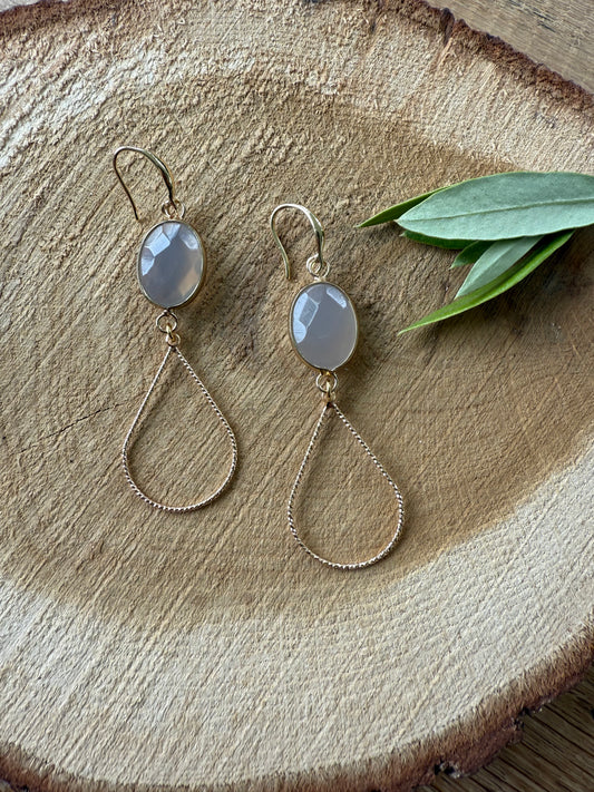 Natuursteen met open druppel